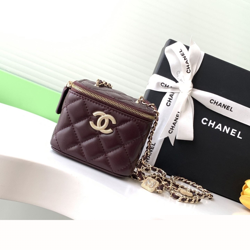 Ch*el cosmetic bags